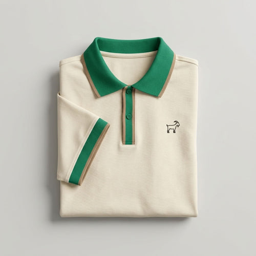 Marque Légendaire Color Block Polo Shirt | 240GSM — Apparel & Accessories > Clothing > Shirts & Tops Detail View 2 | Legendary Branding
