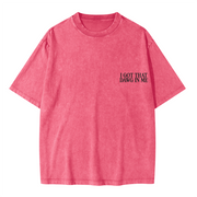 "ROT" Oversized Snow Wash T-Shirt – Heavyweight 285 GSM, Faded Streetwear Tee