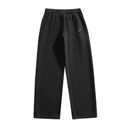 “Dawg” Heavyweight Sweatpants – 350 GSM Cotton Blend Sweatpants, Relaxed Tapered Fleece Pants, Luxury Lounge Bottoms