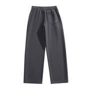 “Dawg” Heavyweight Sweatpants – 350 GSM Cotton Blend Sweatpants, Relaxed Tapered Fleece Pants, Luxury Lounge Bottoms