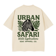 "Urban Safari" Boxy T-shirt – Heavyweight 280GSM Boxy Fit T-Shirt, Streetwear Aesthetic