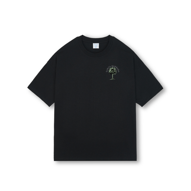 Santa Barbara Boxy Fit T-Shirt – Heavyweight 280GSM Cotton, Vintage Streetwear Tee