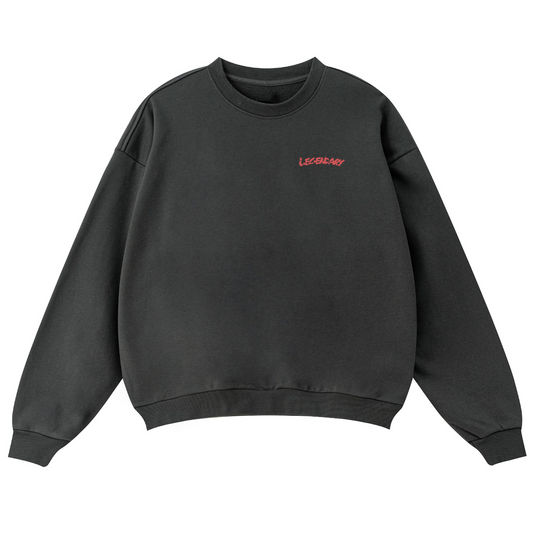 “1992 Rose Bowl” Oversized Crewneck Sweatshirt, 460 GSM Heavyweight Pullover, Vintage Fleece Streetwear Crewneck