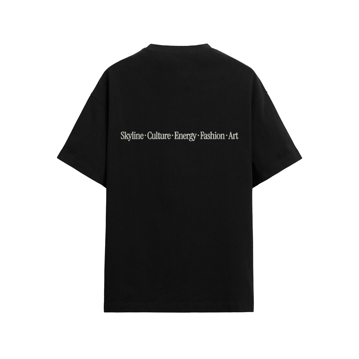 The Big's Loose Fit T-shirt, London Paris Tokyo New York Chicago Graphic Tee, 190GSM Combed Cotton Streetwear Shirt, Soft Cotton T-Shirt
