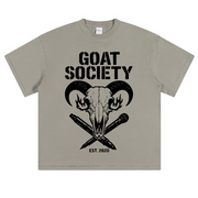 Mic & Pen Loose Fit T-shirt, 230GSM Heavyweight Skull Tee, Artist Rap Shirt, Urban Streetwear, Oversized Hip Hop Graphic Tee