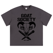 Mic & Pen Loose Fit T-shirt, 230GSM Heavyweight Skull Tee, Artist Rap Shirt, Urban Streetwear, Oversized Hip Hop Graphic Tee