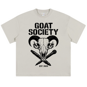 Mic & Pen Loose Fit T-shirt, 230GSM Heavyweight Skull Tee, Artist Rap Shirt, Urban Streetwear, Oversized Hip Hop Graphic Tee
