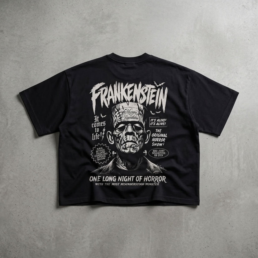 Marque Légendaire Frankenstein Tribute Boxy T-Shirt | 210GSM