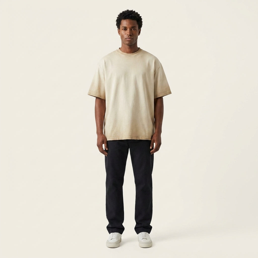 Blank Washed Gradient GOAT T-Shirt - Legendary Branding