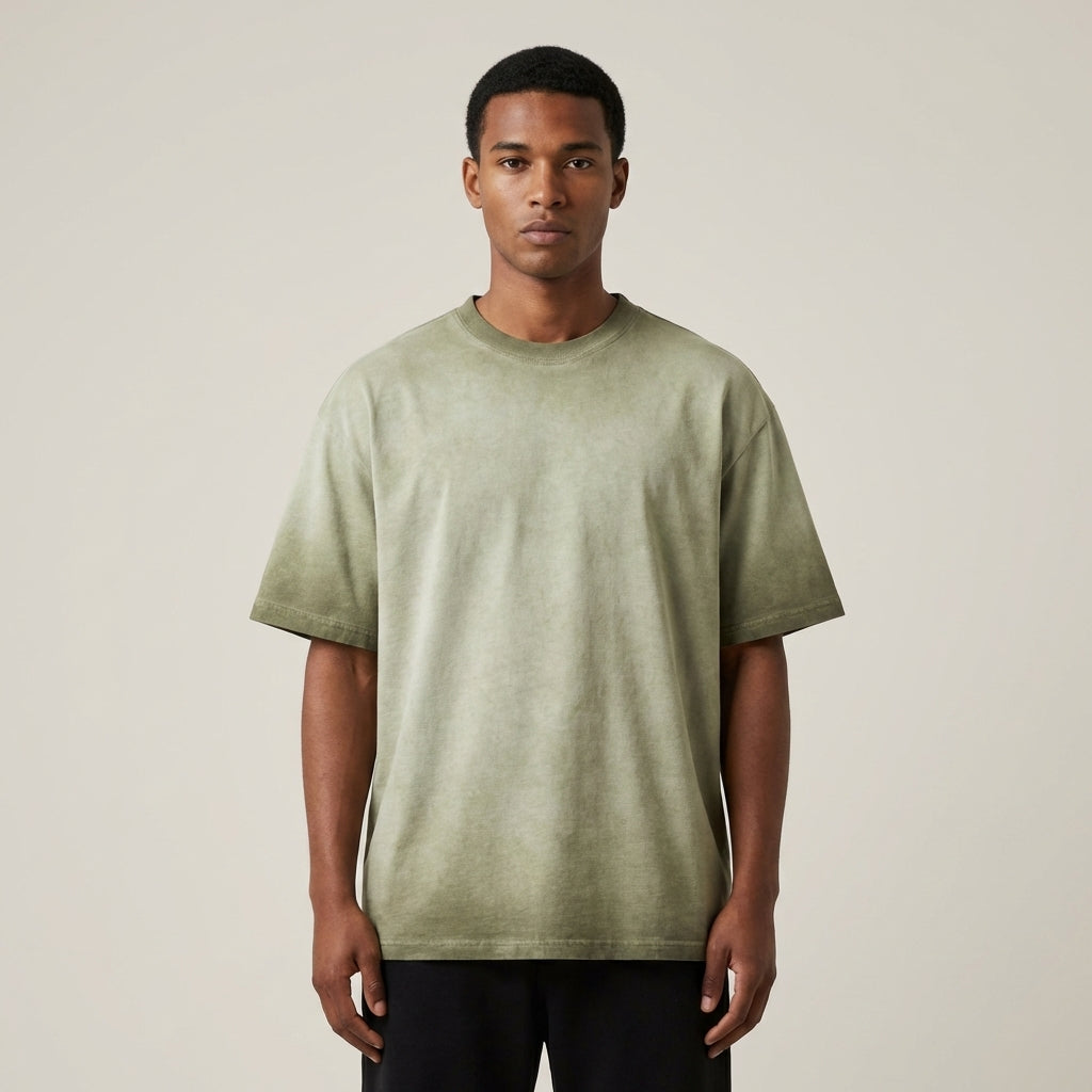 Blank Washed Gradient GOAT T-Shirt - Legendary Branding