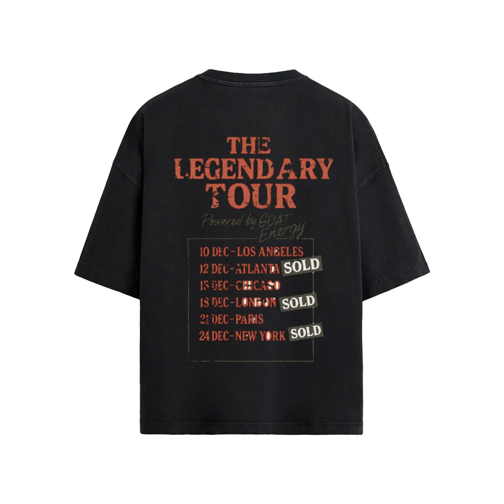 The Tour Oversized T-shirt - Legendary Branding