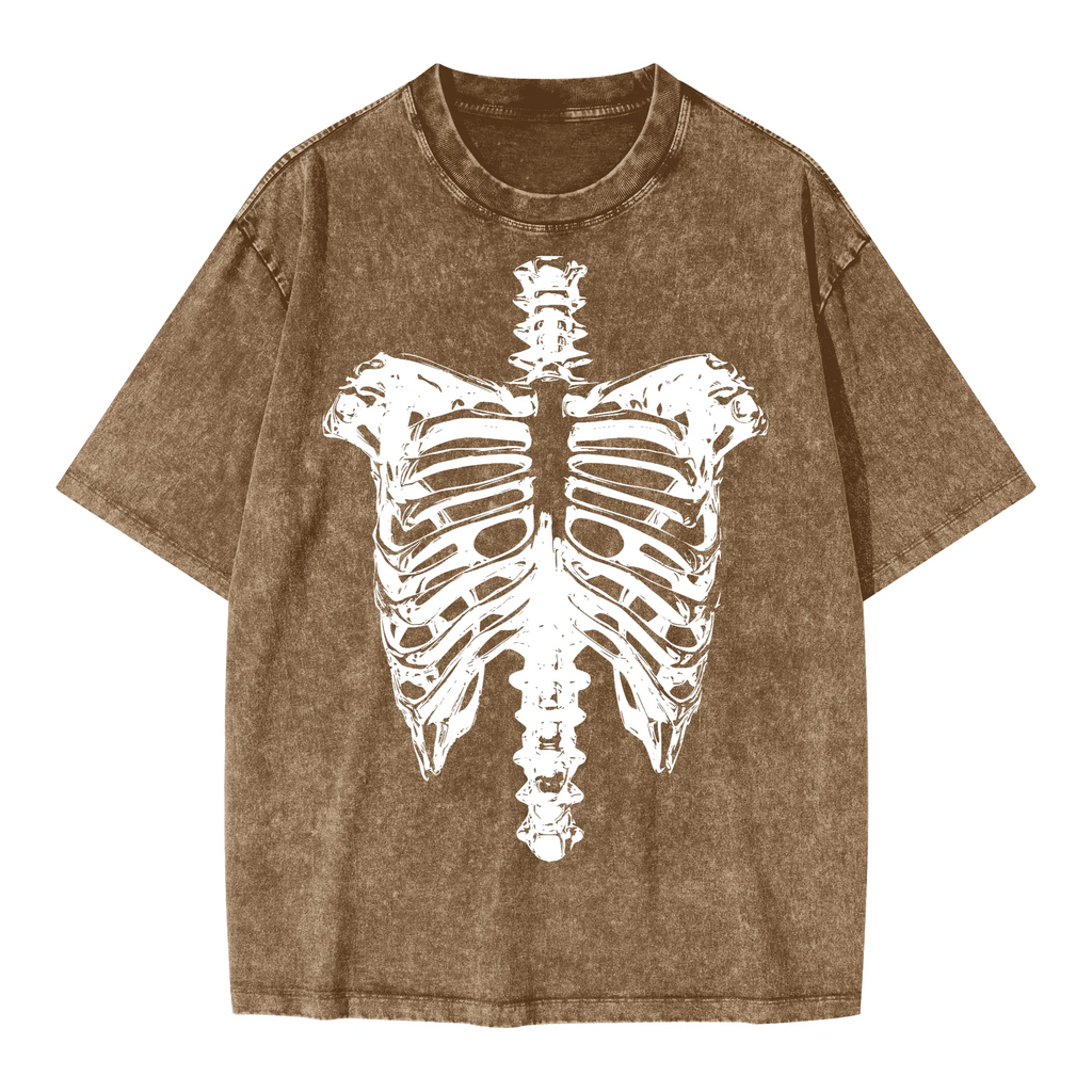 Neverdy (Never Die) Ribs Oversized T-Shirt - Legendary Branding