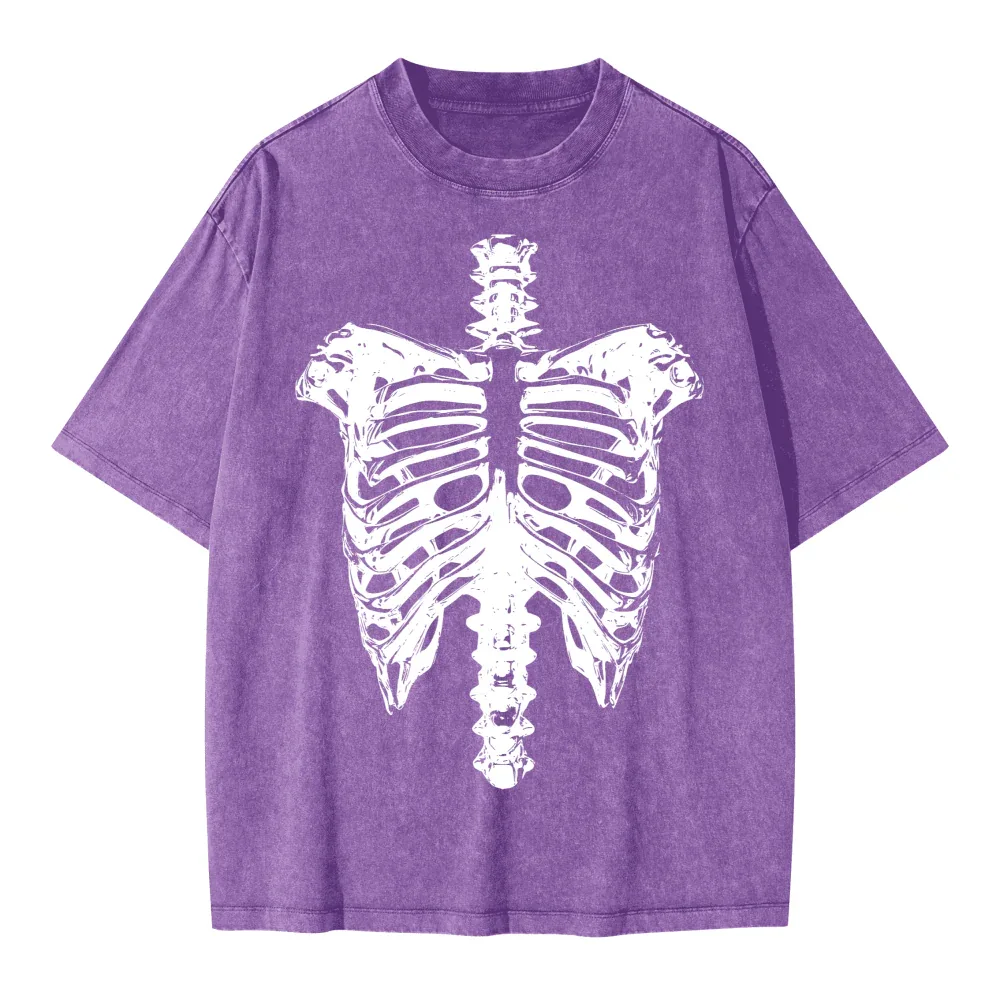 Neverdy (Never Die) Ribs Oversized T-Shirt - Legendary Branding