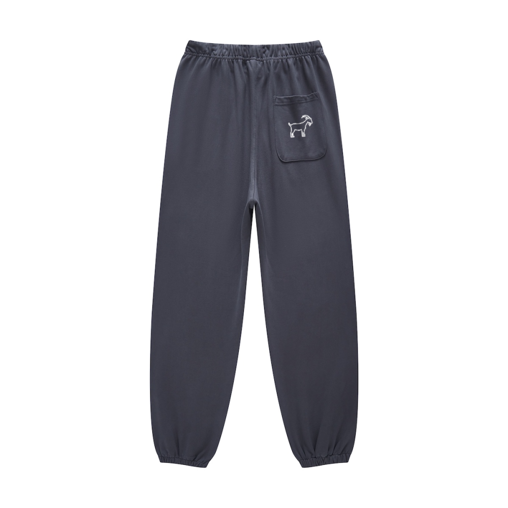 GOATED Heavyweight Casual Plush Cotton Sweatpants – Premium Thick Joggers, Winter Streetwear Loungewear Pants