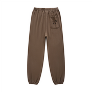 GOATED Heavyweight Casual Plush Cotton Sweatpants – Premium Thick Joggers, Winter Streetwear Loungewear Pants