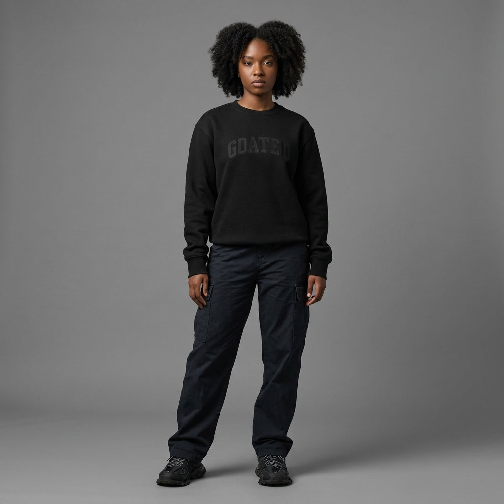 GOATED Heavyweight Embroidered Sweatshirt