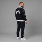 Marque Légendaire Color Block Raglan Sleeve Track Jacket | 380GSM — Apparel & Accessories > Clothing > Outerwear Detail View 6 | Legendary Branding