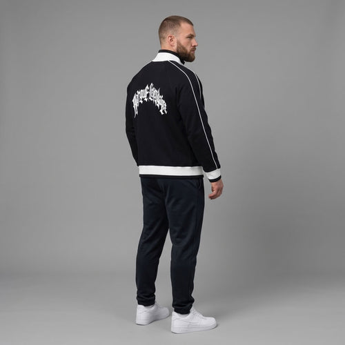 Marque Légendaire Color Block Raglan Sleeve Track Jacket | 380GSM — Apparel & Accessories > Clothing > Outerwear Detail View 6 | Legendary Branding