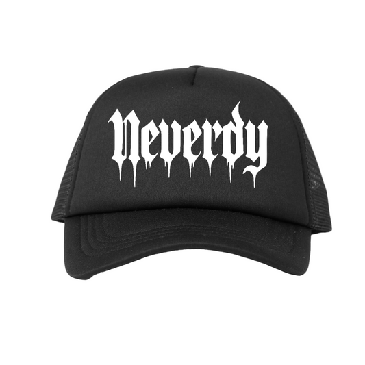 Neverdy Foam Trucker Hat – High Quality Streetwear Snapback Cap with Adjustable Fit & Mesh Back