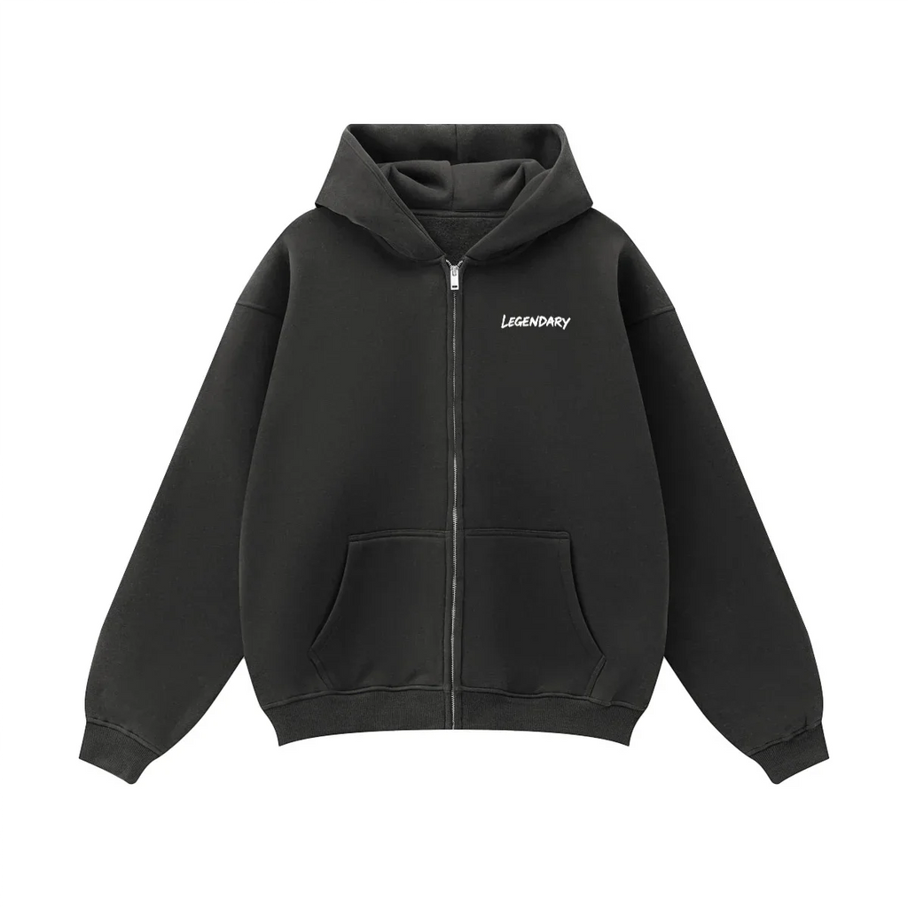 Legendary Branding Fleece Zip-up - Legendary Branding