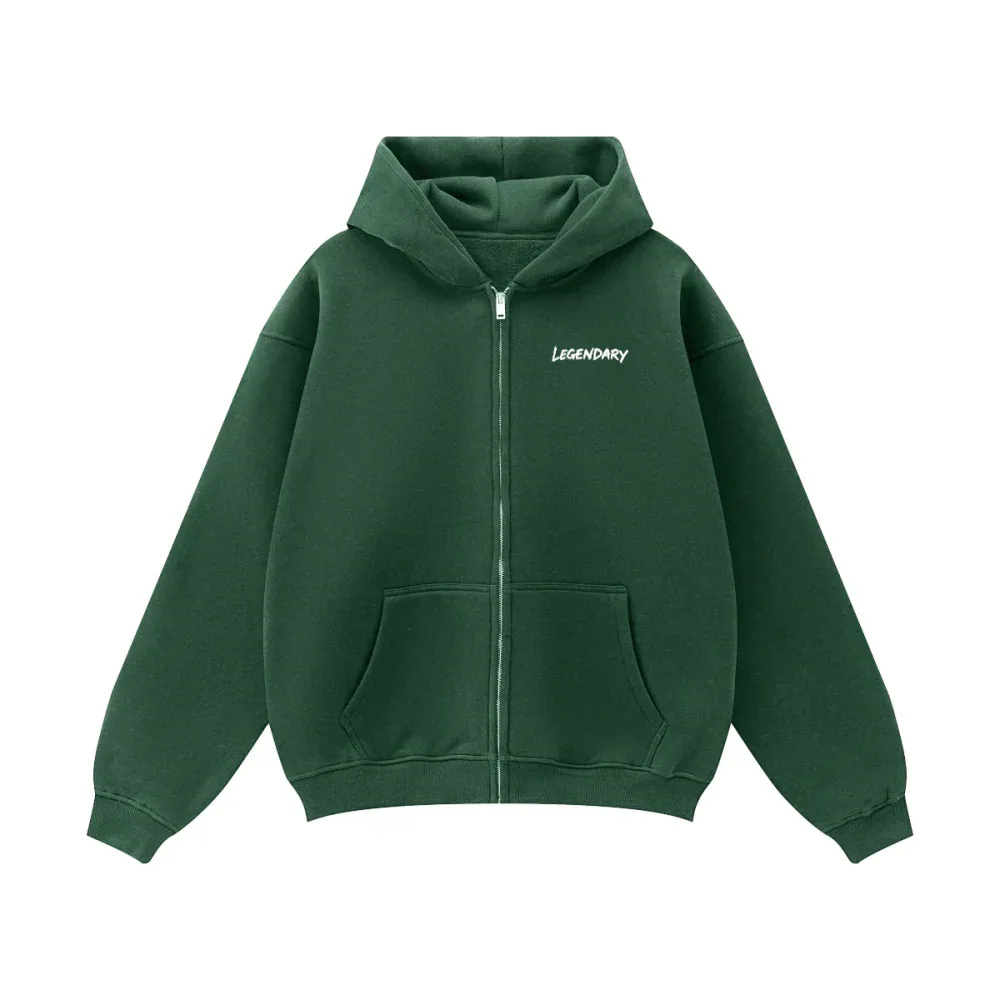Legendary Branding Fleece Zip-up - Legendary Branding