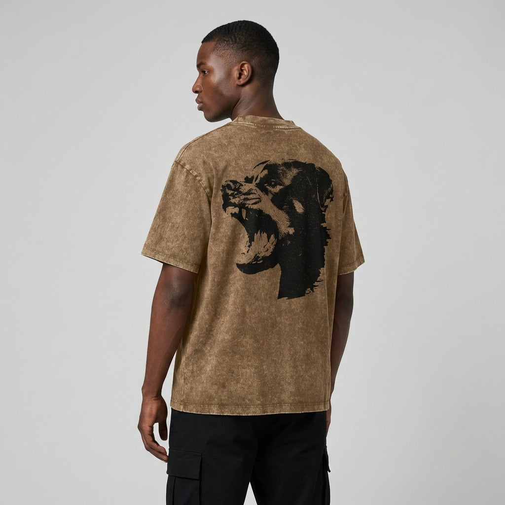 Dawg Rottweiler Oversized T-Shirt - Legendary Branding