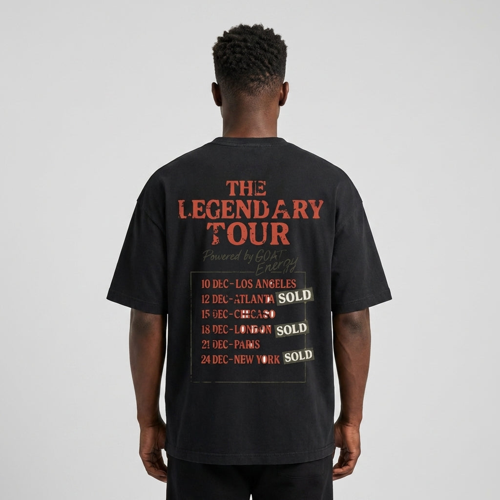 The Tour Oversized T-shirt - Legendary Branding
