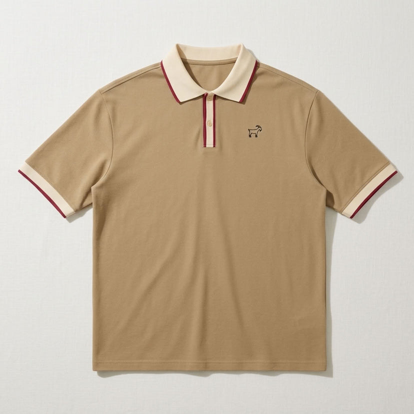 Marque Légendaire Color Block Polo Shirt | 240GSM — Apparel & Accessories > Clothing > Shirts & Tops Detail View 12 | Legendary Branding