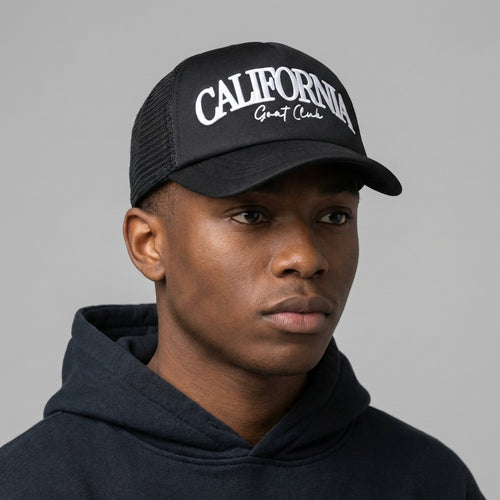 GOAT Club California Trucker Hat - Legendary Branding