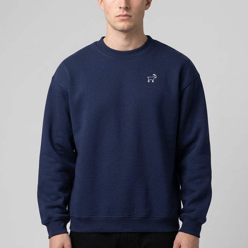 GOATED Heavyweight Fleece Crewneck Sweatshirt | 380GSM