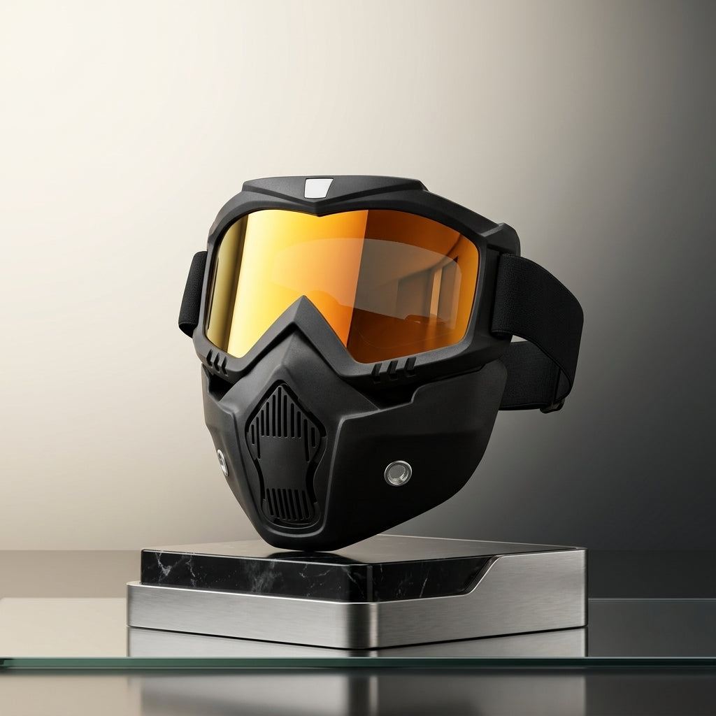 Dustproof Motocross Goggles | Adjustable Full Face Off‑Road Mask