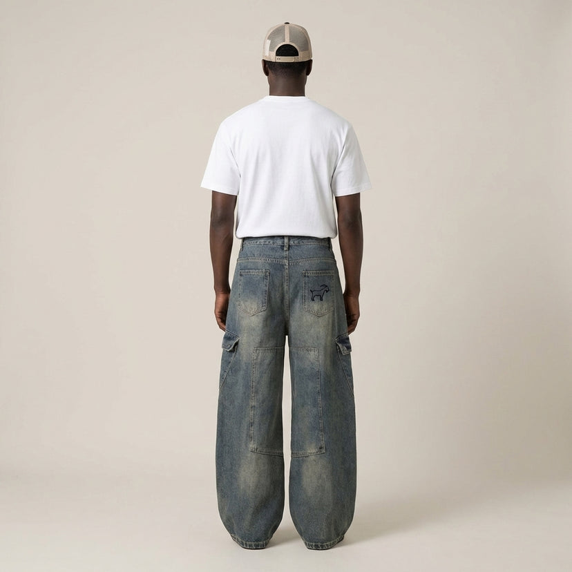 THE GOAT DEPT. Heavyweight Multi-Pocket Jean - Legendary Branding