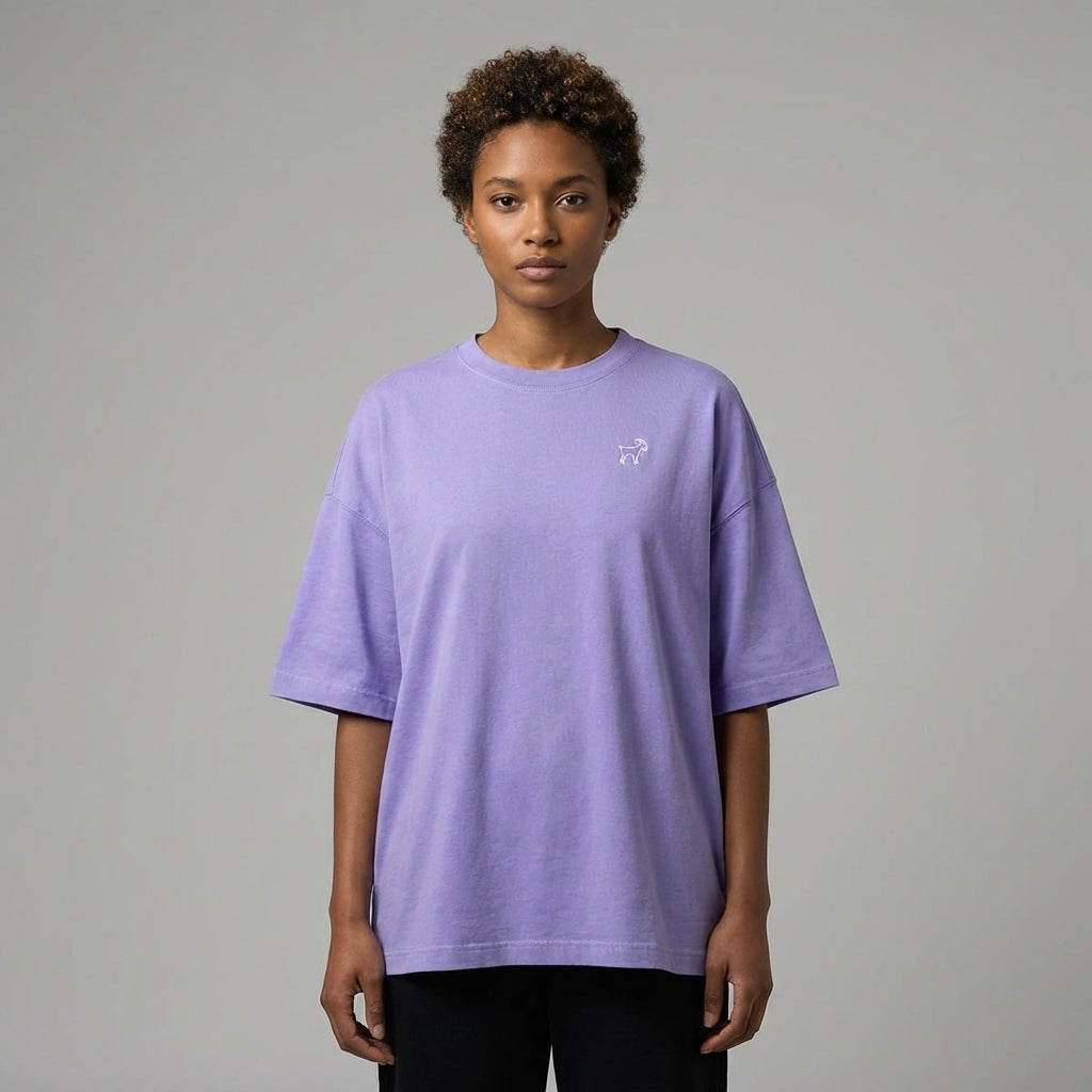 Mini Goat Oversized T Shirt - Legendary Branding