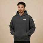 Neverdy No Risk No Story Boxy Hoodie | 400GSM