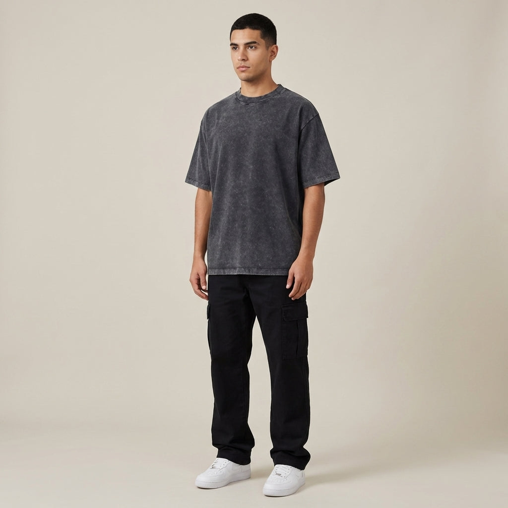 Blank Snow Wash GOAT T-Shirt