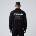 Legendary Button Polo Collared Sweatshirt