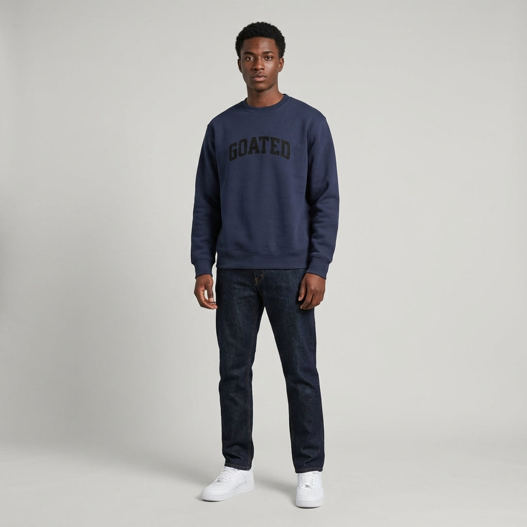GOATED Heavyweight Embroidered Sweatshirt