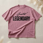 GOATED Legendary Loose-Fit T-Shirt | 190GSM — Apparel & Accessories > Clothing > Shirts & Tops Detail View 15 | Legendary Branding