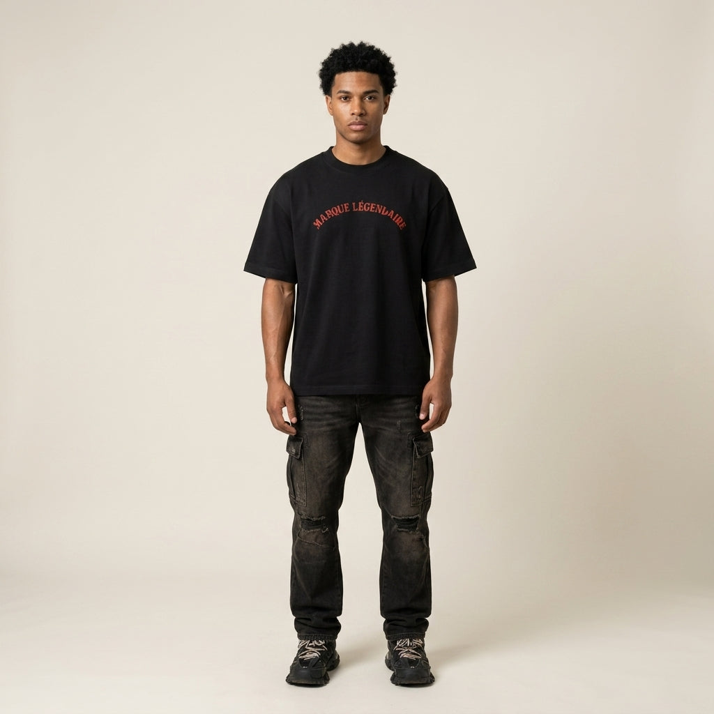 Marque Légendaire SHADOW FEAR Unisex Oversized T-Shirt | 300GSM