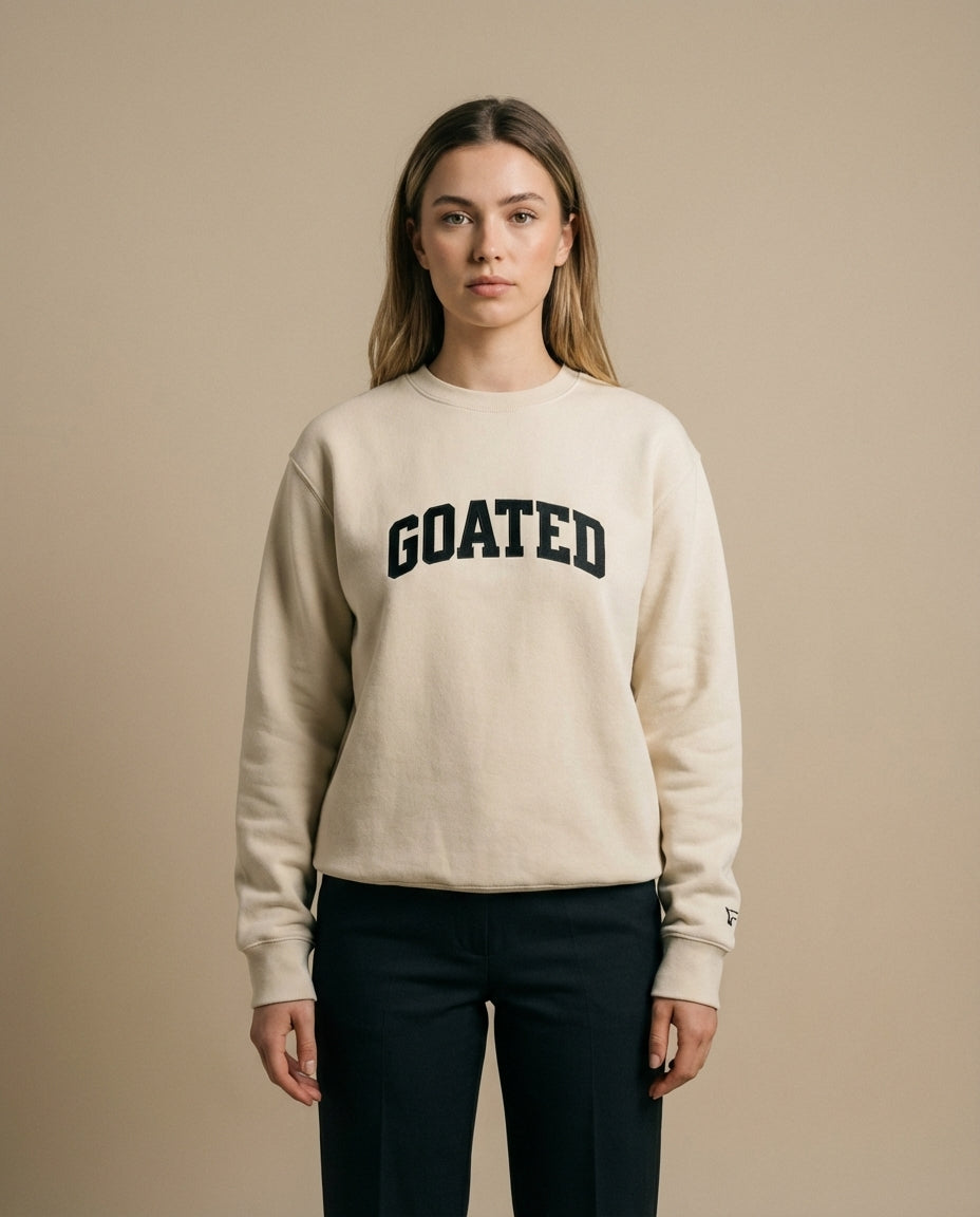 GOATED Heavyweight Embroidered Sweatshirt