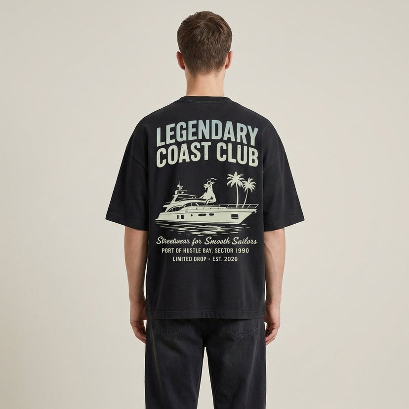 Legendary Branding Coast Club Loose Fit T-shirt - Legendary Branding