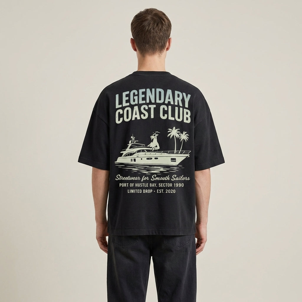 Legendary Branding Coast Club Loose Fit T-shirt - Legendary Branding