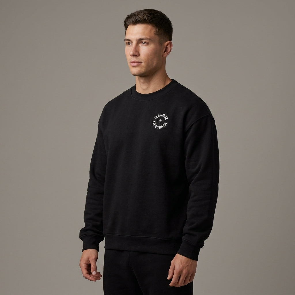 Marque Légendaire Cross Heavyweight Fleece Crewneck Sweatshirt | 380GSM