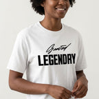 GOATED Legendary Loose-Fit T-Shirt | 190GSM — Apparel & Accessories > Clothing > Shirts & Tops Detail View 10 | Legendary Branding