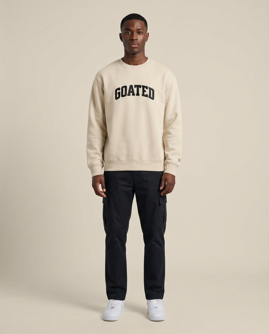 GOATED Heavyweight Embroidered Sweatshirt