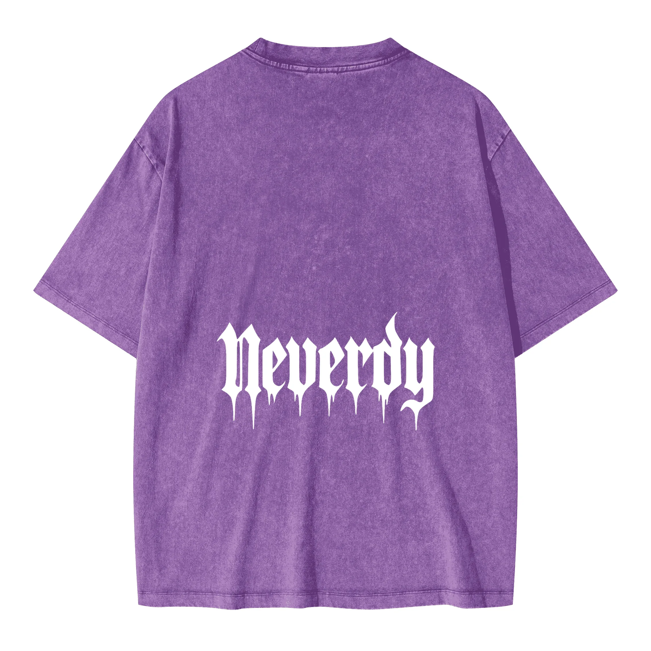 Neverdy (Never Die) Ribs Oversized T-Shirt - Legendary Branding