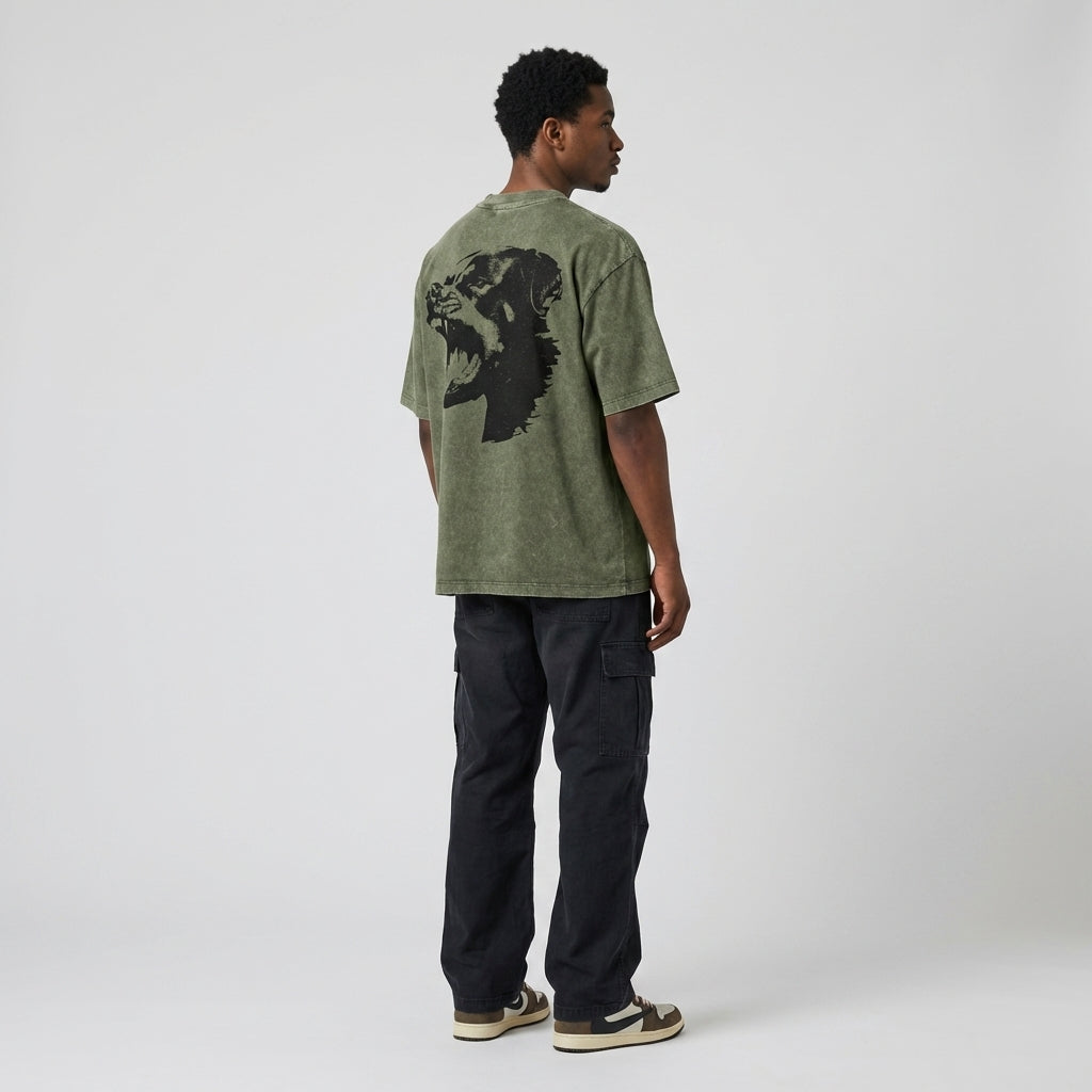 Dawg Rottweiler Oversized T-Shirt - Legendary Branding
