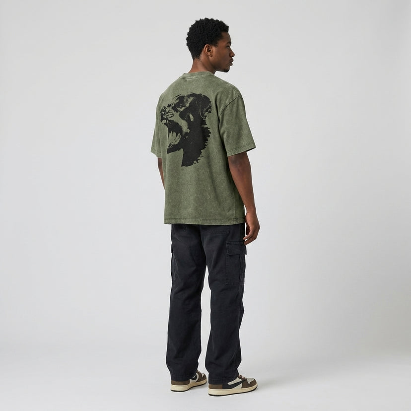 Dawg Rottweiler Oversized T-Shirt - Legendary Branding