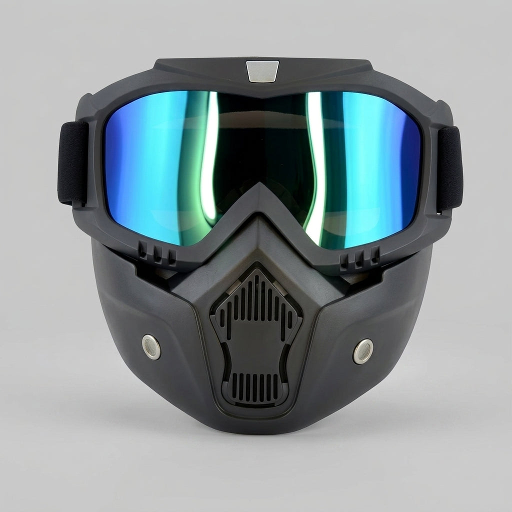 Dustproof Motocross Goggles | Adjustable Full Face Off‑Road Mask