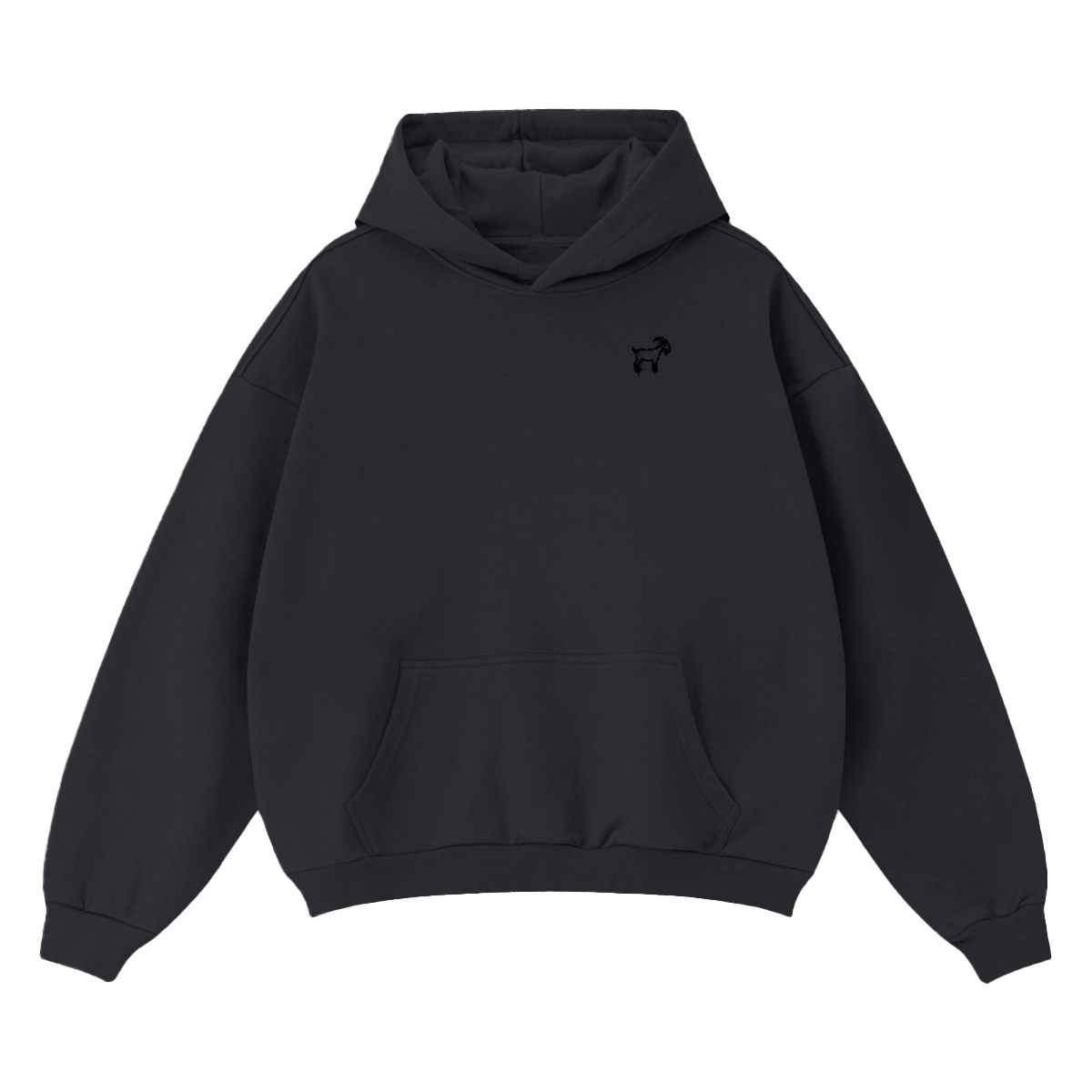 Sprayed GOAT Club Oversized Hoodie